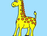 Dibuix Girafa pintat per laura