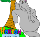 Dibuix Horton pintat per samuel