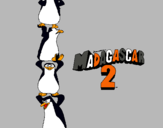 Dibuix Madagascar 2 Pingüins pintat per cristina98
