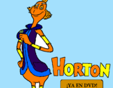 Dibuix Horton - Alcalde pintat per marta