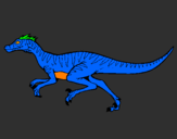 Dibuix Velociraptor  pintat per davidt