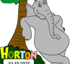 Dibuix Horton pintat per ander