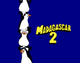 Dibuix Madagascar 2 Pingüins pintat per Kawtar