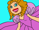 Dibuix Princesa riallera pintat per wappa soy la mejor!!!