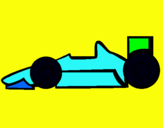 Dibuix Fórmula 1 pintat per jan