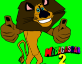Dibuix Madagascar 2 Alex pintat per paolodivujtroo qua