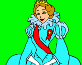 Dibuix Princesa reial pintat per wappa soy la mejor!!!