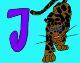 Dibuix Jaguar pintat per jordan