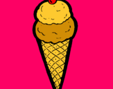 Dibuix Cucurutxo de gelat pintat per wappa soy la mejor!!!