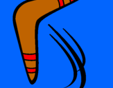 Dibuix Bumerang pintat per Tània