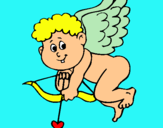 Dibuix Cupido pintat per anònim