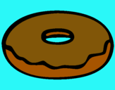Dibuix Donuts pintat per savinafont
