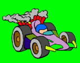 Dibuix Cotxe de Fórmula 1 pintat per alex hugo