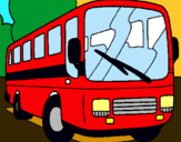 Dibuix Autobús pintat per IMMA