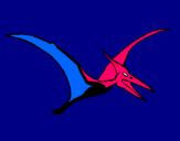 Dibuix Pterodàctil pintat per claudia6