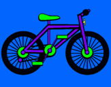 Dibuix Bicicleta pintat per  Alba