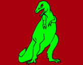 Dibuix Tiranosaurios rex  pintat per ORIOL