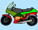 Dibuix Motocicleta pintat per ferran  i   julia