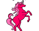 Dibuix Unicorn pintat per adriana