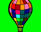 Dibuix Globus aerostàtic pintat per Jorge  Lopez