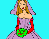 Dibuix Núvia pintat per cristina  ocaña carrascal