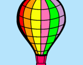 Dibuix Globus aerostàtic pintat per silvia   soriano   3er  A