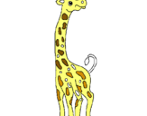 Dibuix Girafa pintat per isaac
