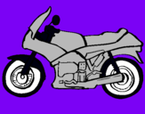 Dibuix Motocicleta pintat per sandra