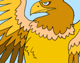 Dibuix Àguila Imperial Romana pintat per Max739