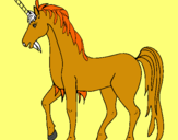 Dibuix Unicorn II pintat per eric 