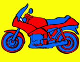 Dibuix Motocicleta pintat per Sony Chandnani