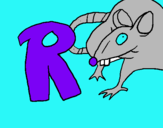 Dibuix Rata pintat per ROC