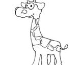Dibuix Girafa pintat per lia