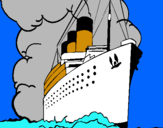 Dibuix Vaixell de vapor pintat per grhjloi88ihnjmgalessandro
