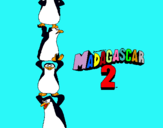 Dibuix Madagascar 2 Pingüins pintat per AMANDA