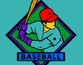 Dibuix Logotip de beisbol  pintat per joelcastillo