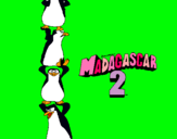 Dibuix Madagascar 2 Pingüins pintat per pinguinos de CAMANIFR