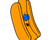 Dibuix Hot dog pintat per Amrit