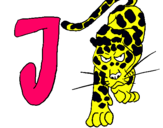 Dibuix Jaguar pintat per Berta