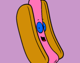 Dibuix Hot dog pintat per fatumata   jabbie