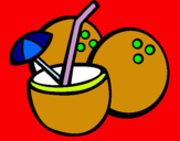 Dibuix Còctel de coco pintat per fatumata   jabbie   9