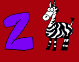 Dibuix Zebra pintat per andreea