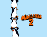 Dibuix Madagascar 2 Pingüins pintat per Arnau Bonastre