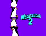 Dibuix Madagascar 2 Pingüins pintat per *ana*
