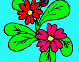 Dibuix Flors pintat per juliabelles lopez