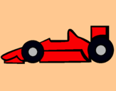 Dibuix Fórmula 1 pintat per pol