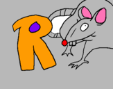Dibuix Rata pintat per RAUL