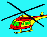 Dibuix Helicòpter  pintat per titanic de juan2