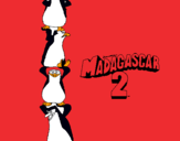 Dibuix Madagascar 2 Pingüins pintat per alex