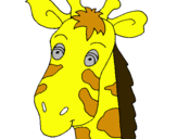Dibuix Cara de girafa pintat per MARIA FELIUS